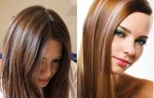 Пошаговая инструкция и фото мелирования на русые волосы